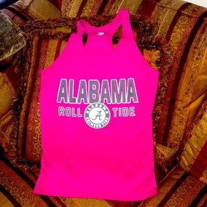 ALABAMA Pink Racerback Tank ROLL TIDE!!!